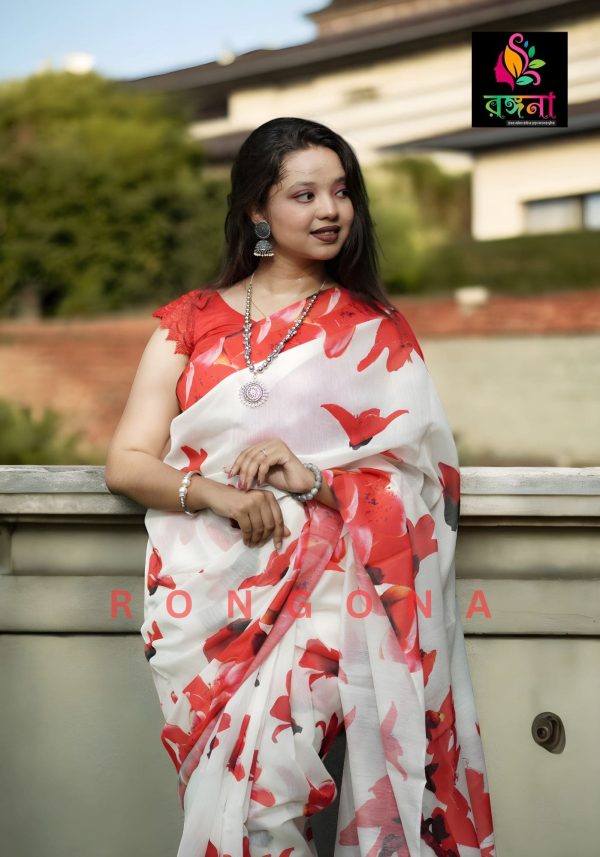 digital print saree