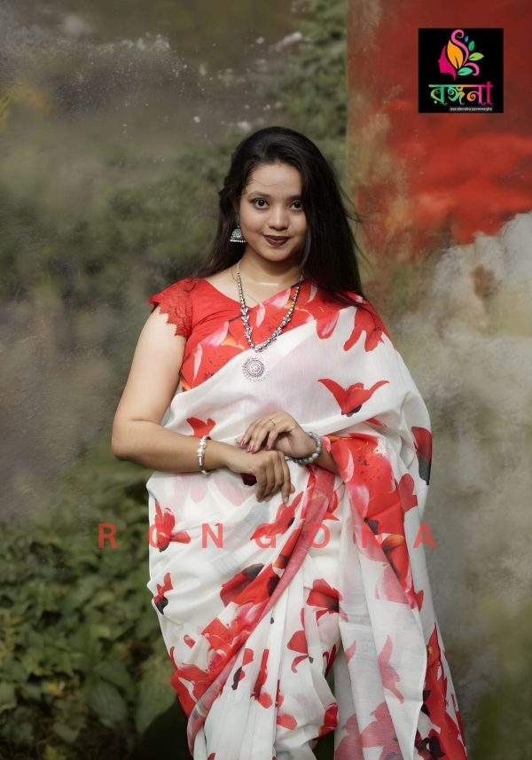 digital print saree